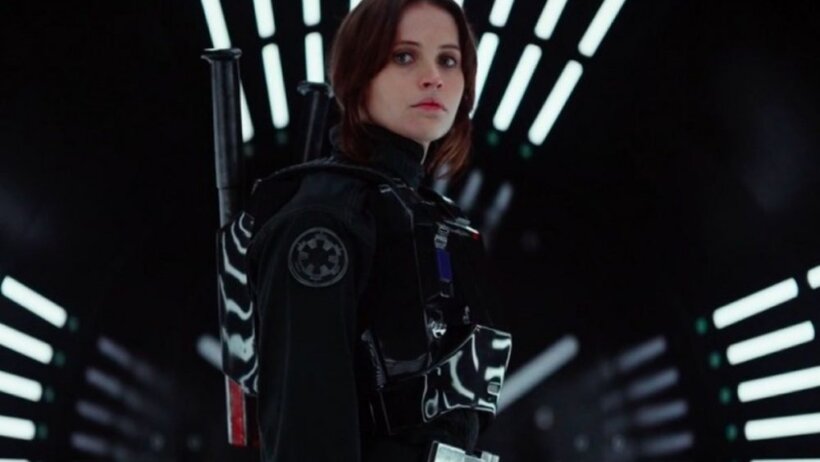 Felicity Jones in Rogue One: A Star Wars Story