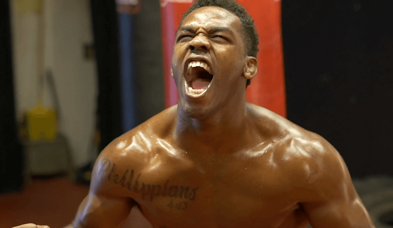 Jon Jones screaming