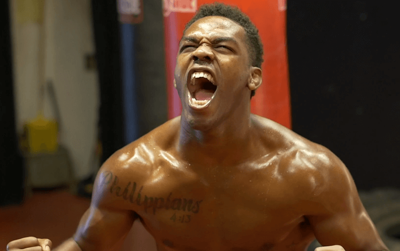 Jon Jones screaming