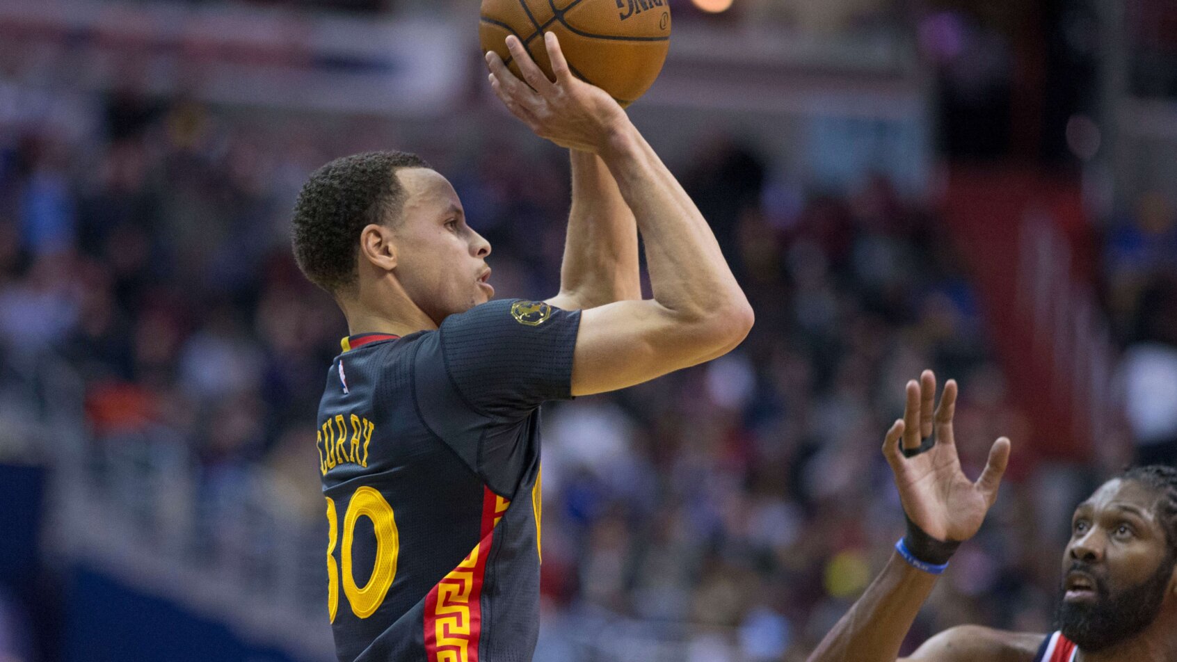Stephen Curry of the Golden State Warriors