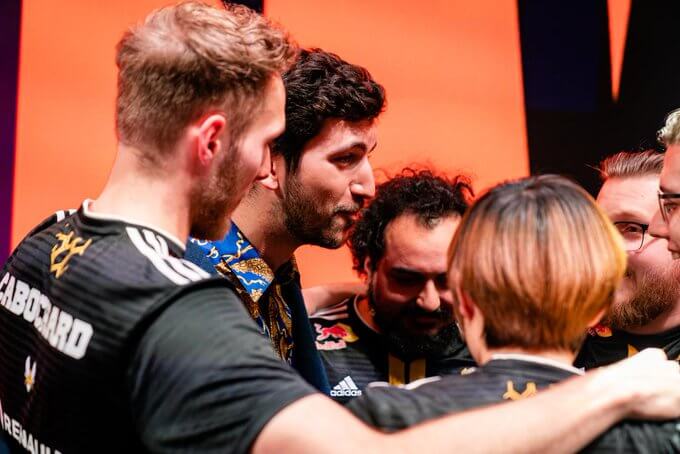 Team Vitality Celebration