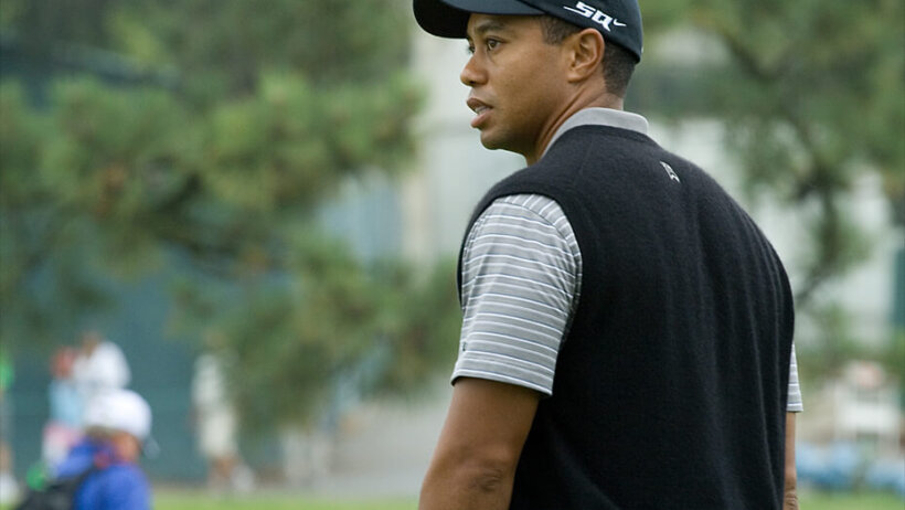 Tiger Woods at the US Open
