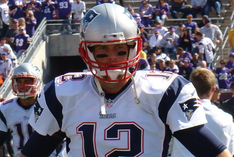 Tom Brady of the New England Patriots