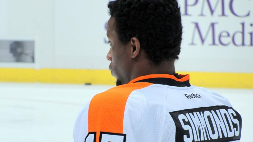 Phialdelphia Flyers Wayne Simmonds