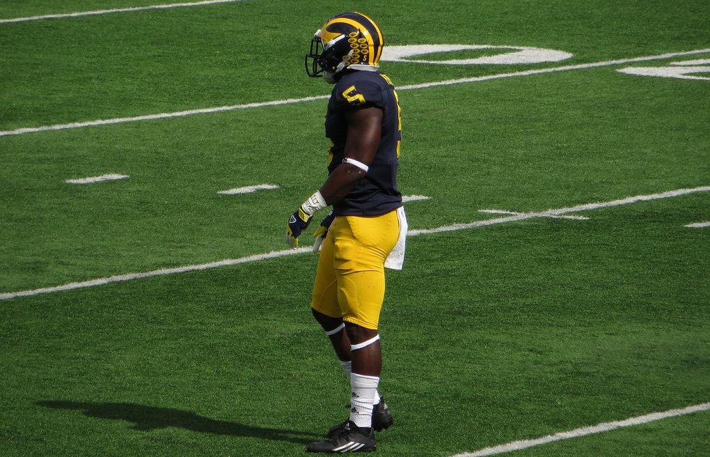 Jabrill Peppers with Michigan in 2015