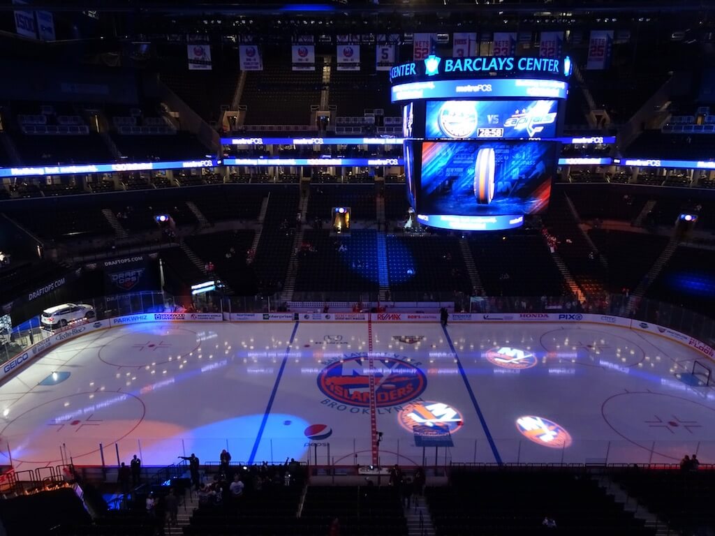 New York Islanders Barclays Center NHL odds