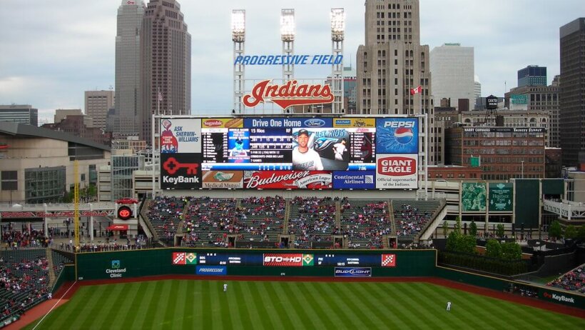 Progressive Field in Cleveland