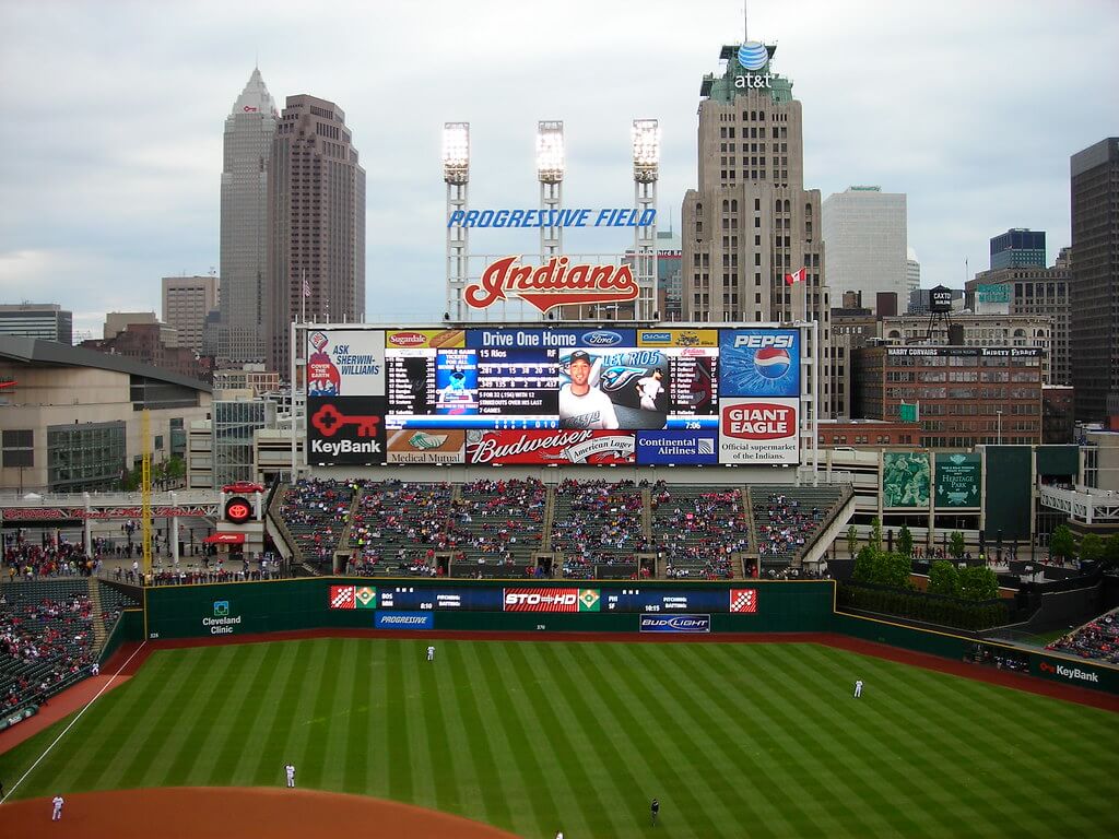 Progressive Field in Cleveland