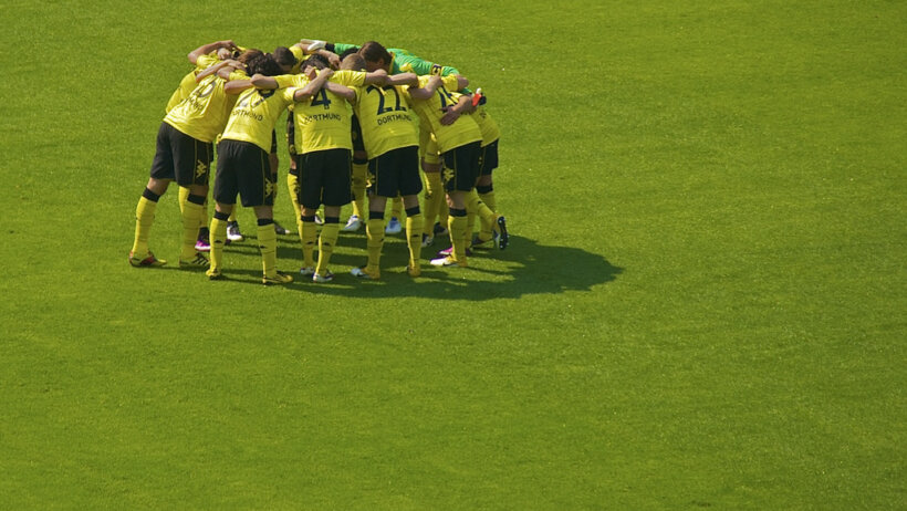 Dortmund celebrate