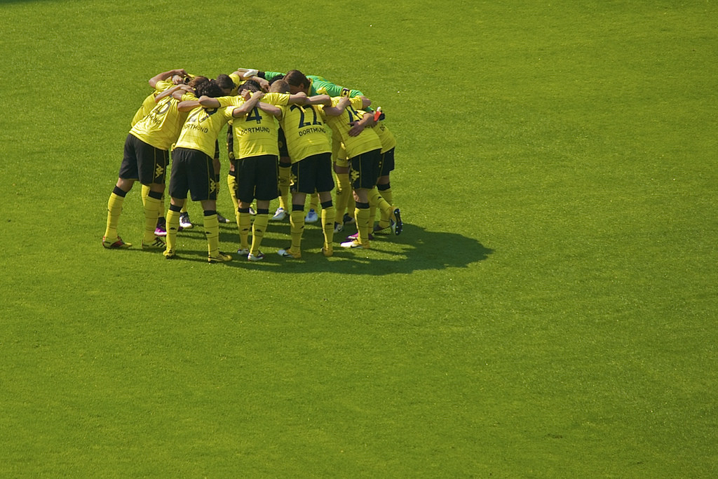 Dortmund celebrate