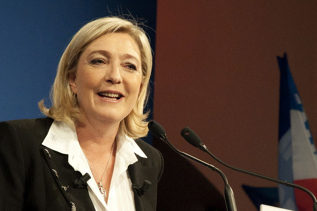 Marine Le Pen enters the second round