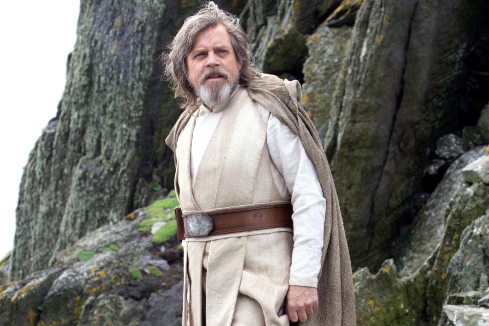 Mark Hamill as Luke Skywalker in Star Wars Episode 8