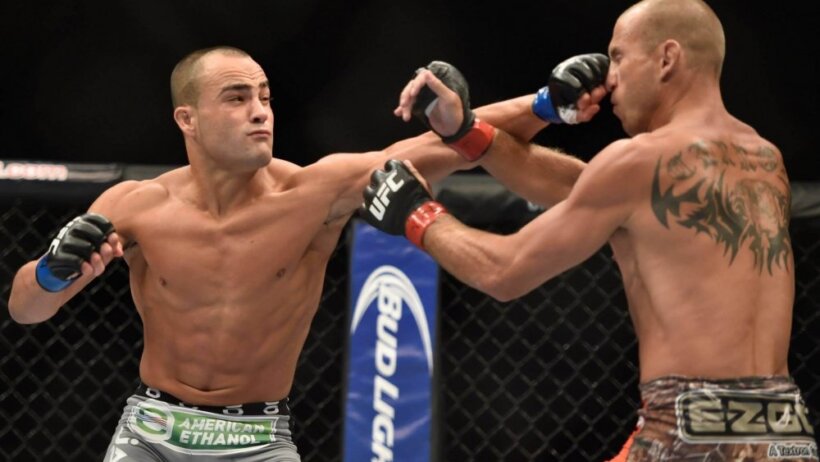 Eddie Alvarez punching Donald Cerrone