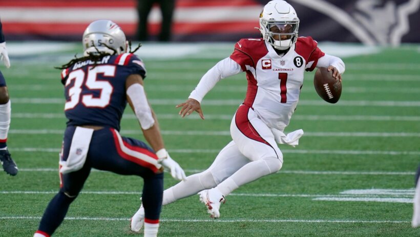 Kyler Murray running with the ball