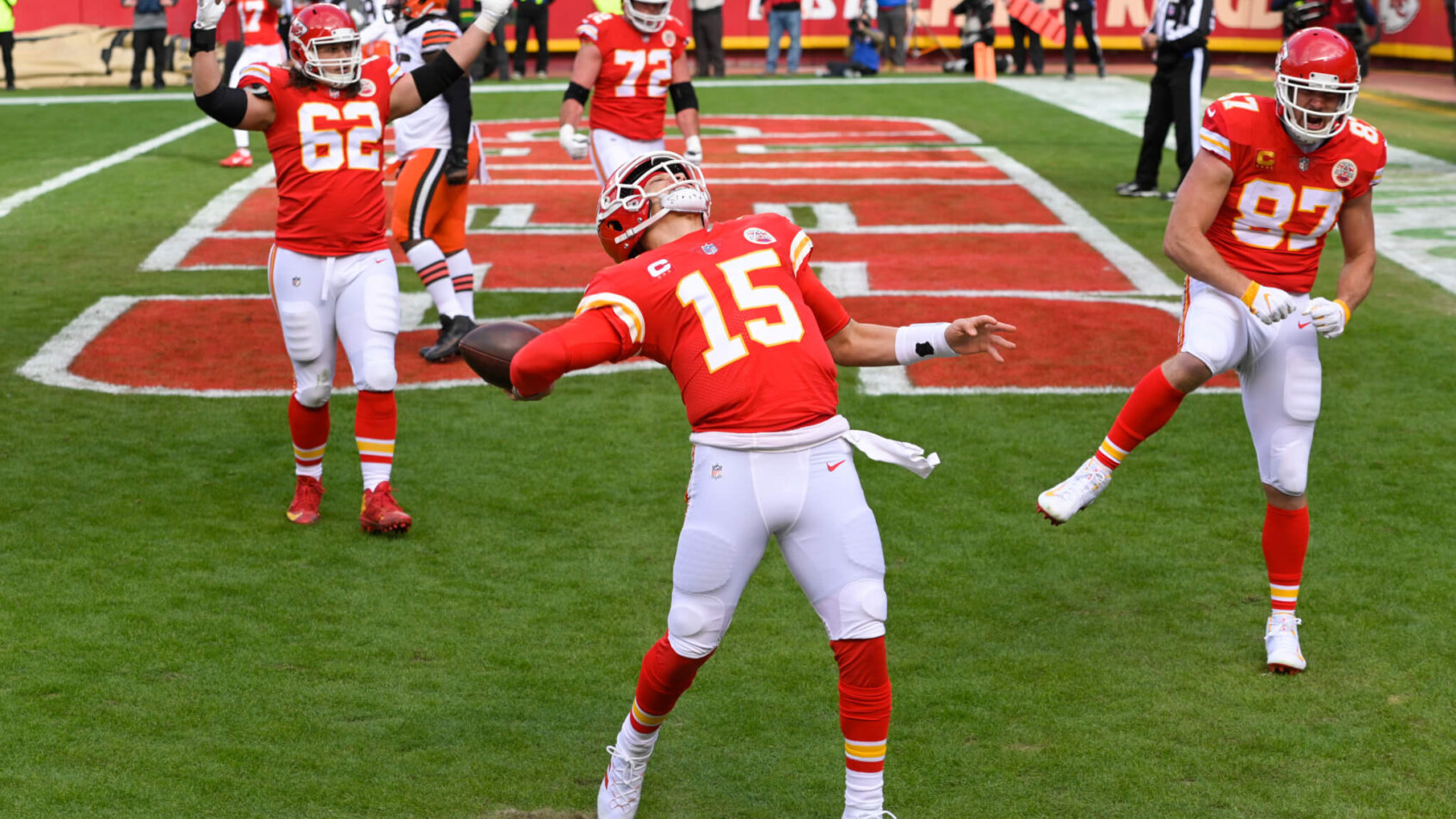 Kansas City Chiefs quarterback Patrick Mahomes