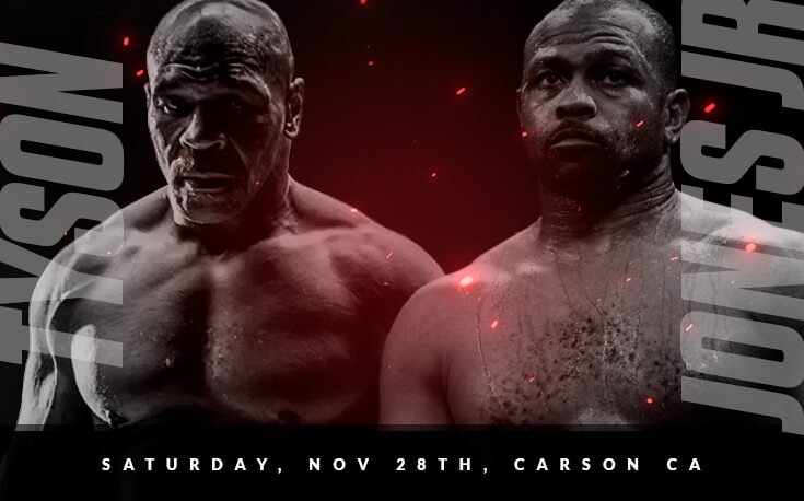 Tyson vs Jones Jr