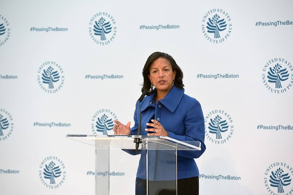 Susan Rice speaking