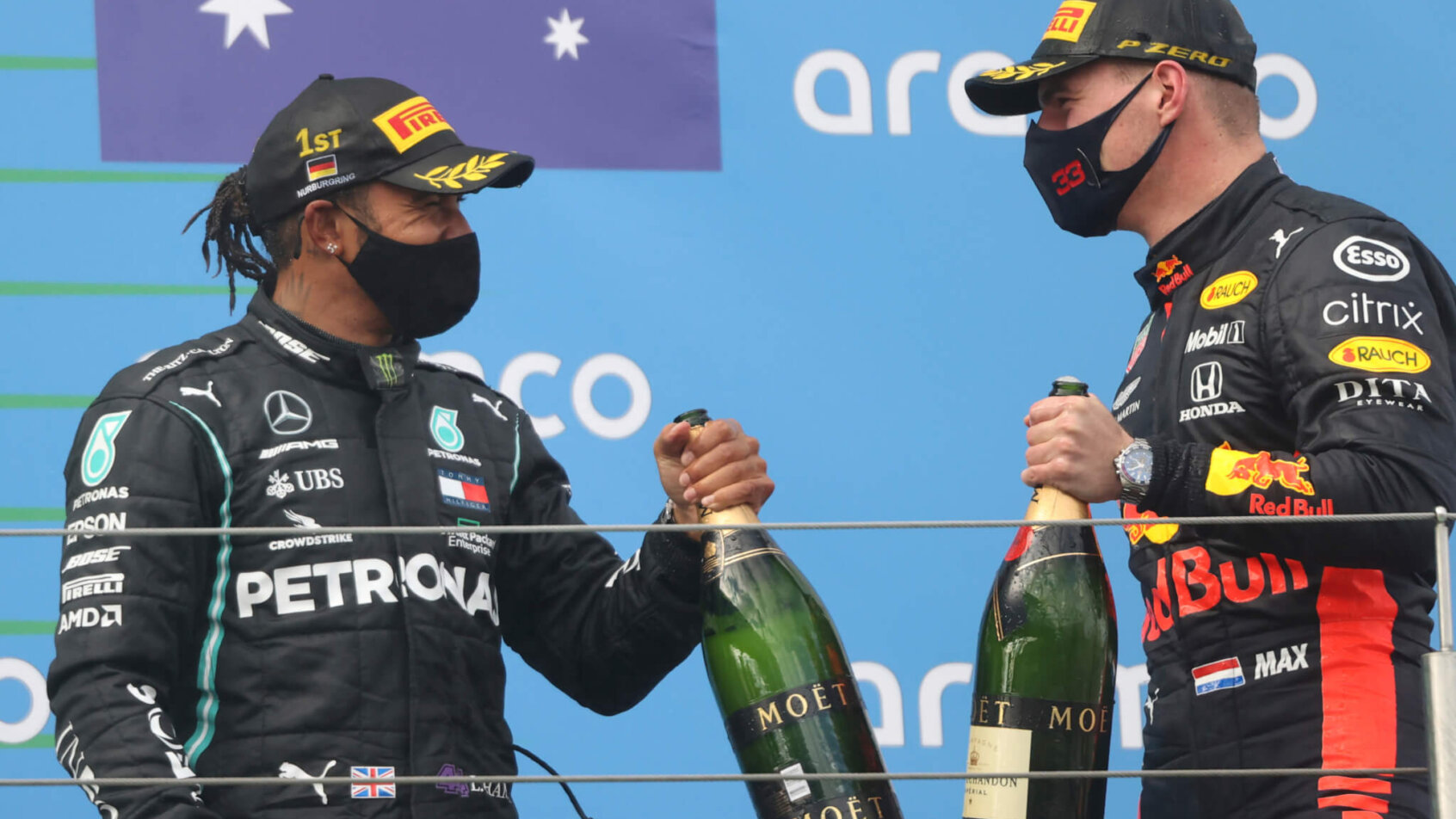 Formula 1 Drivers Championship odds - Lewis Hamilton, Sergio Perez, Max Verstappen