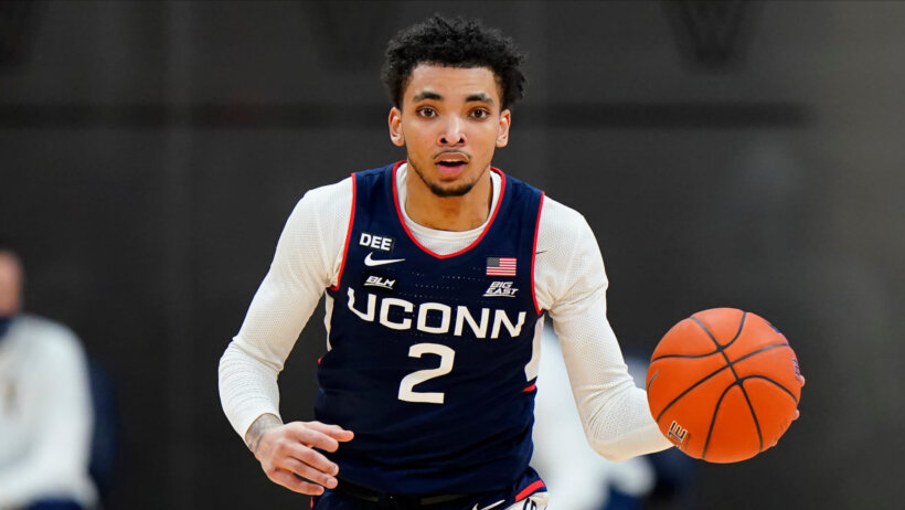 James Bouknight dribbling