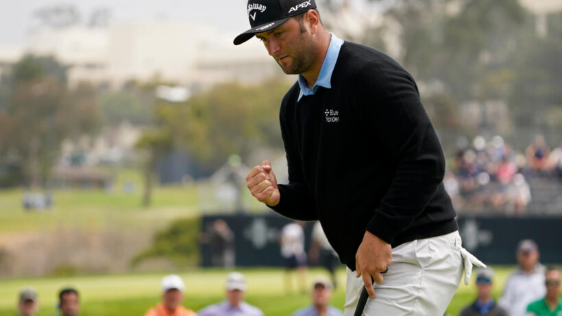 Jon Rahm fist pump