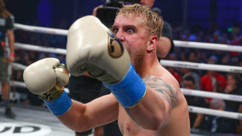 Jake Paul celebration