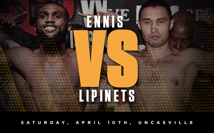 Ennis vs Lipinets odds