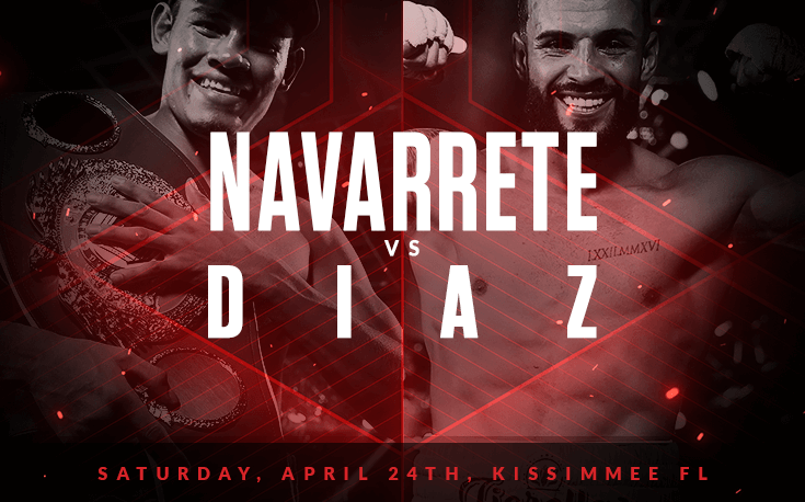 Navarrete vs Diaz odds - April 24th