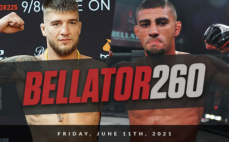 Bellator 260 odds - Douglas Lima vs Yaroslav Amosov