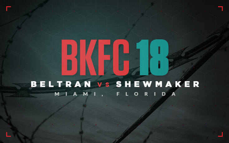 BKFC 18 odds - Beltran vs Shewmaker