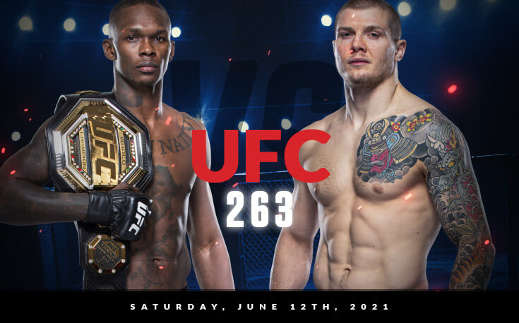 UFC 263 odds - Israel Adesanya vs Marvin Vettori