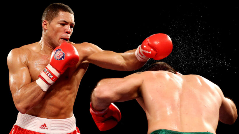Joe Joyce in the boxing ring