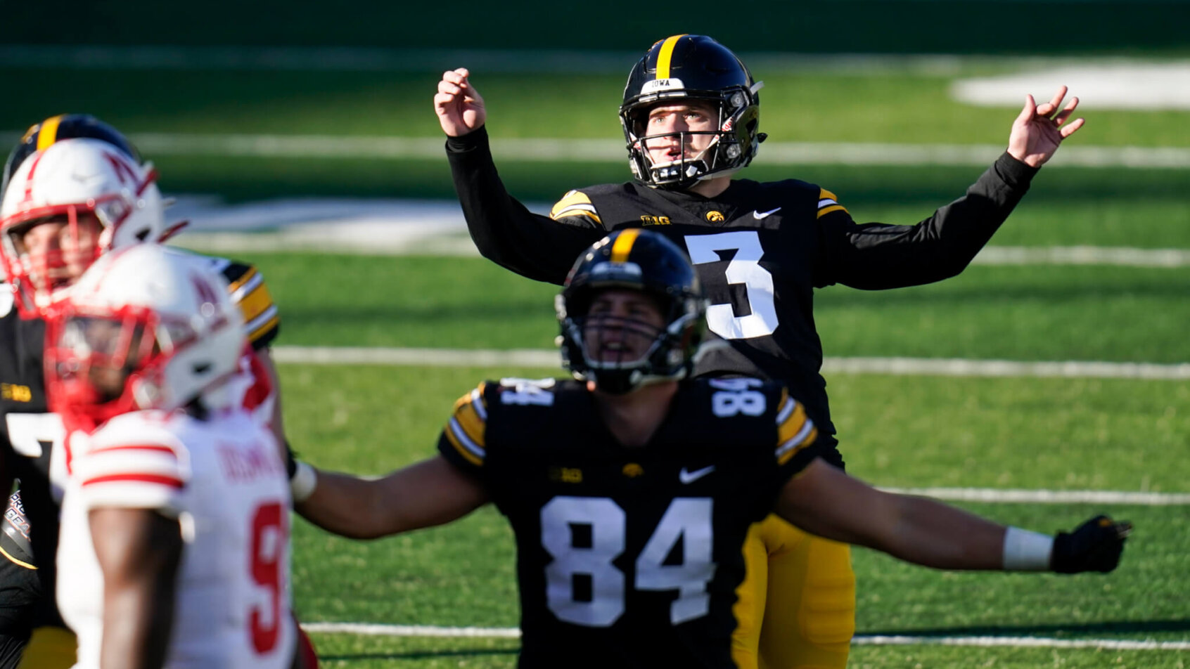 Iowa vs Nebraska Black Friday football