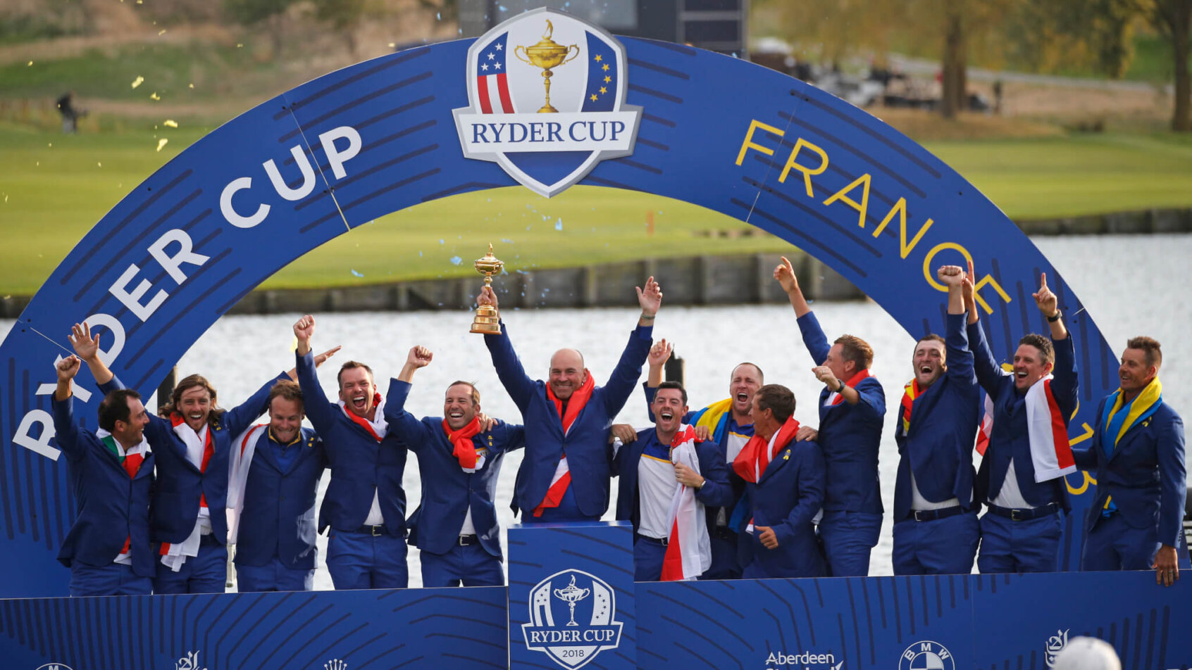 Ryder Cup celebrations