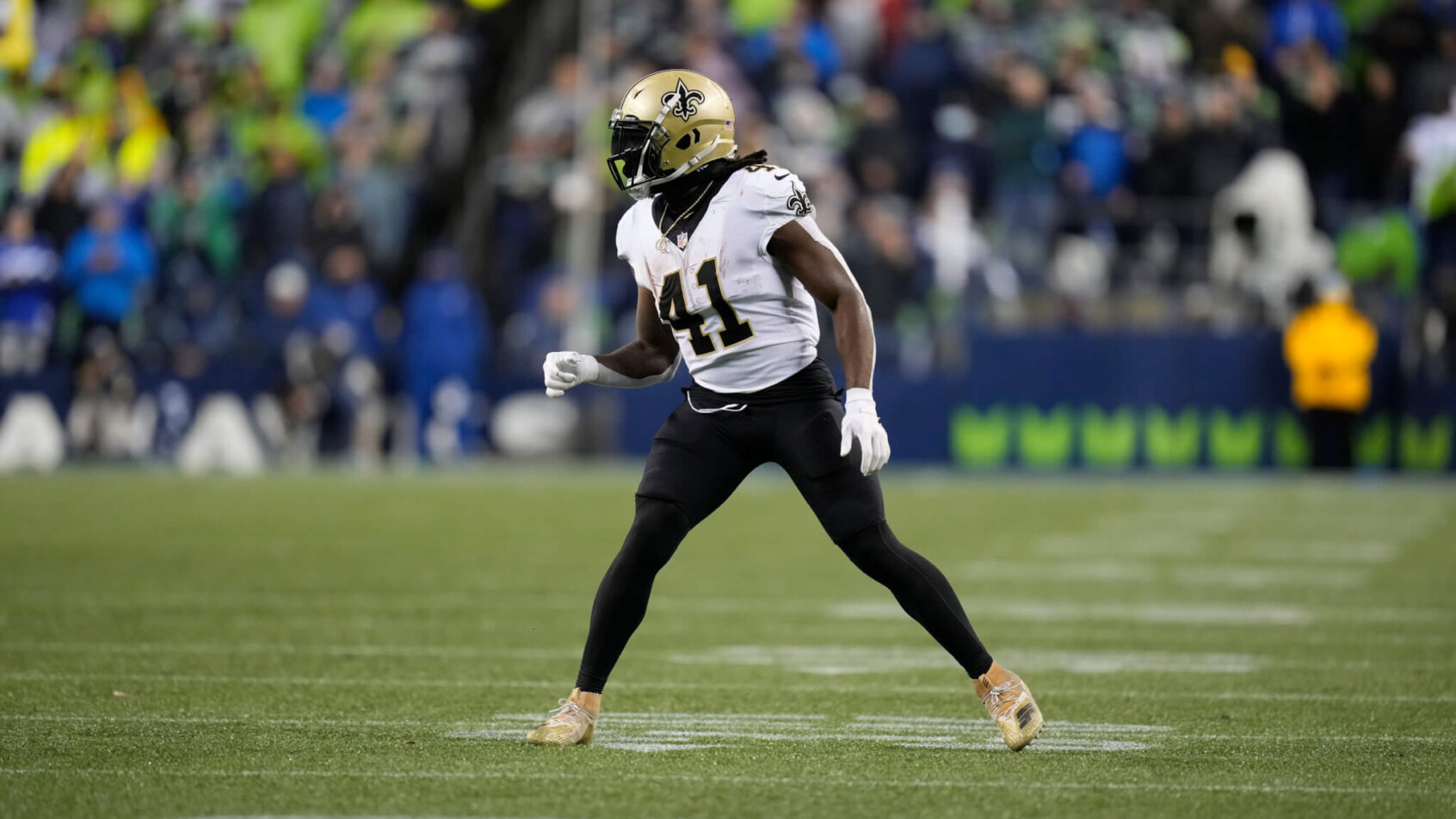 Alvin Kamara reception vs Seattle Seahawks