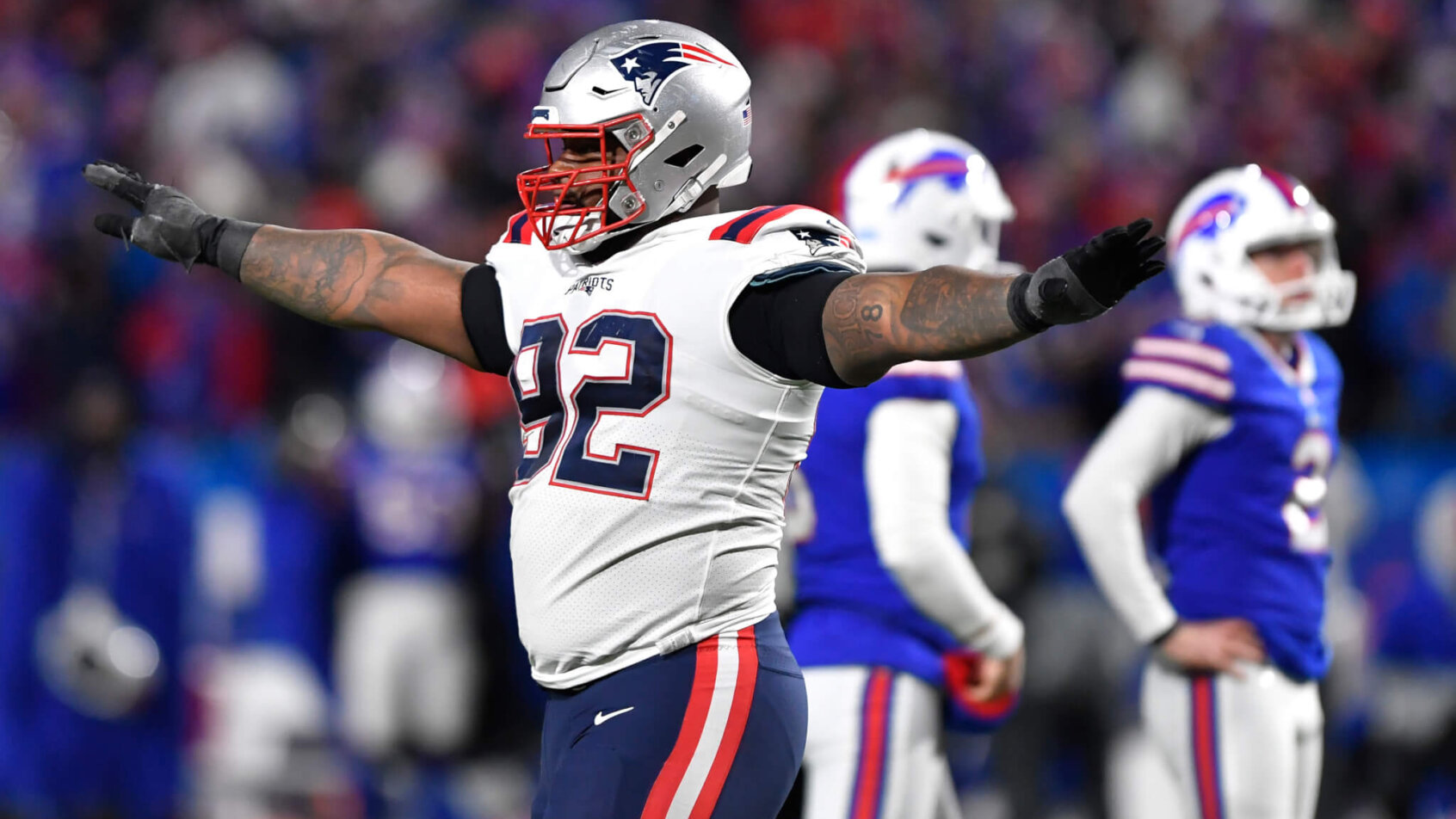 Davon Godchaux celebration reaction