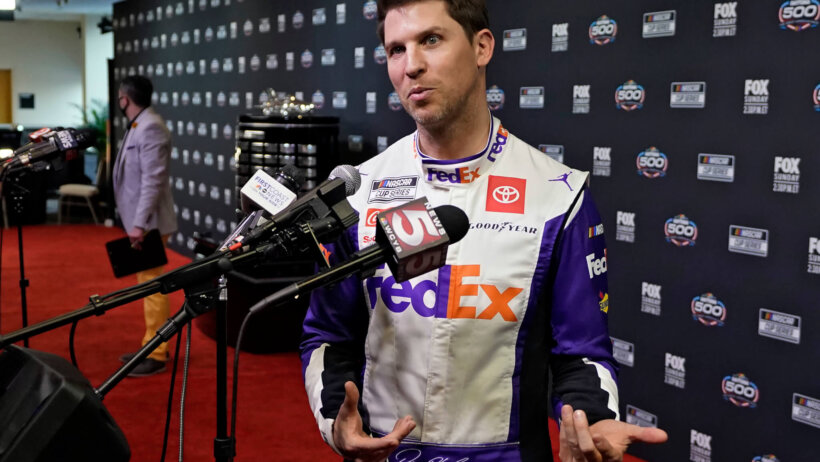 NSCAR Dayton 500 odds - Denny Hamlin