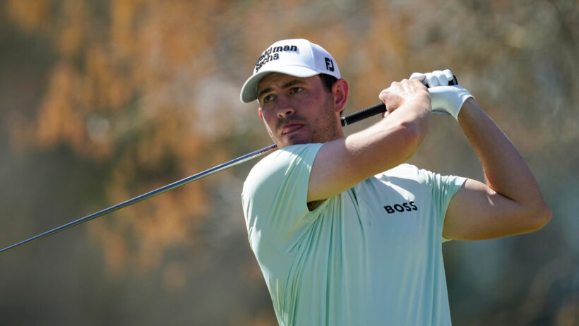 Patrick Cantlay tee shot