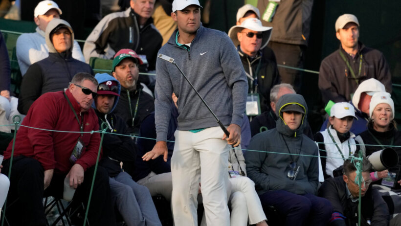 Scottie Scheffler, 3rd round, 2022 Masters