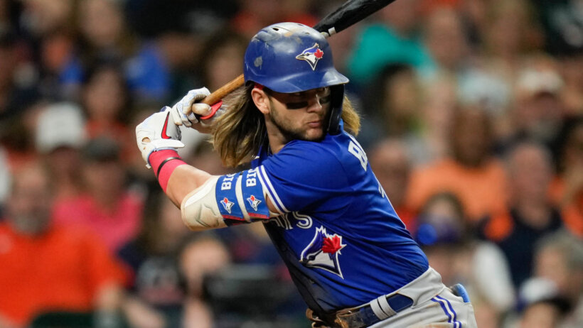 Bo Bichette at the plate