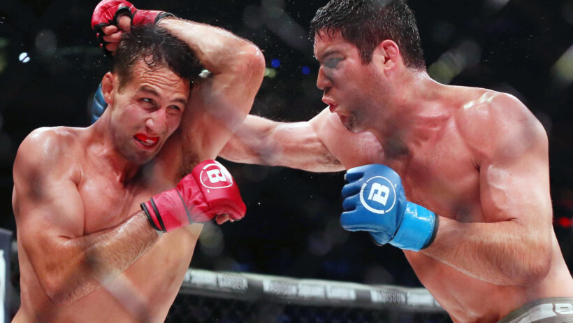 Rory MacDonald fighting Neiman Gracie