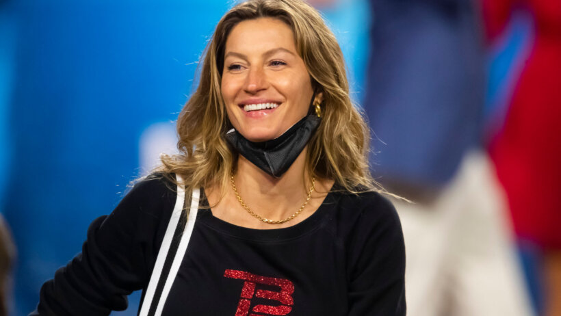 isele Bundchen , wife of Tampa Bay Buccaneers quarterback Tom Brady