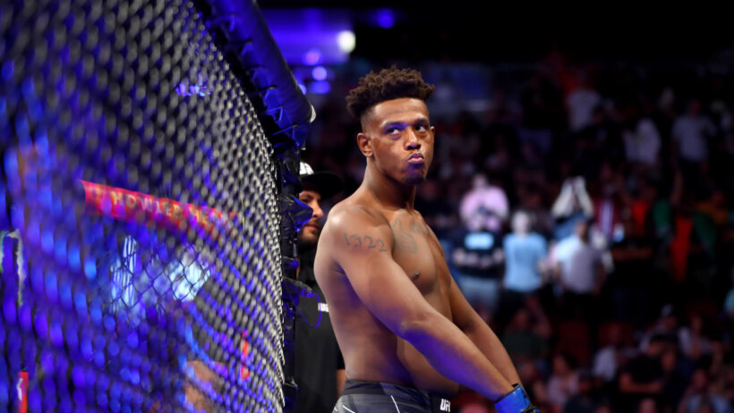 Jamahal Hill during UFC 263