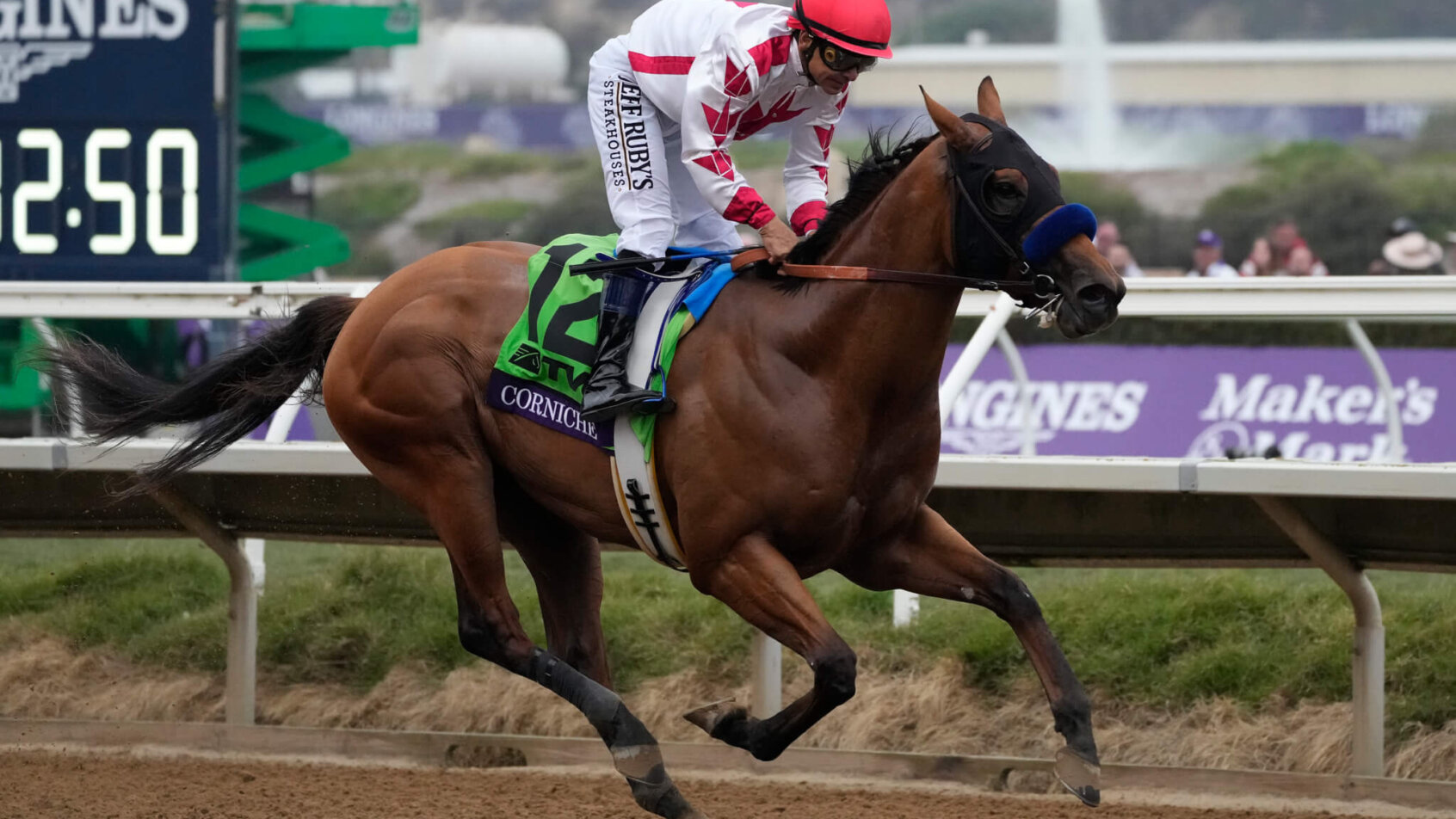 Corniche racing at Breeders' Cup