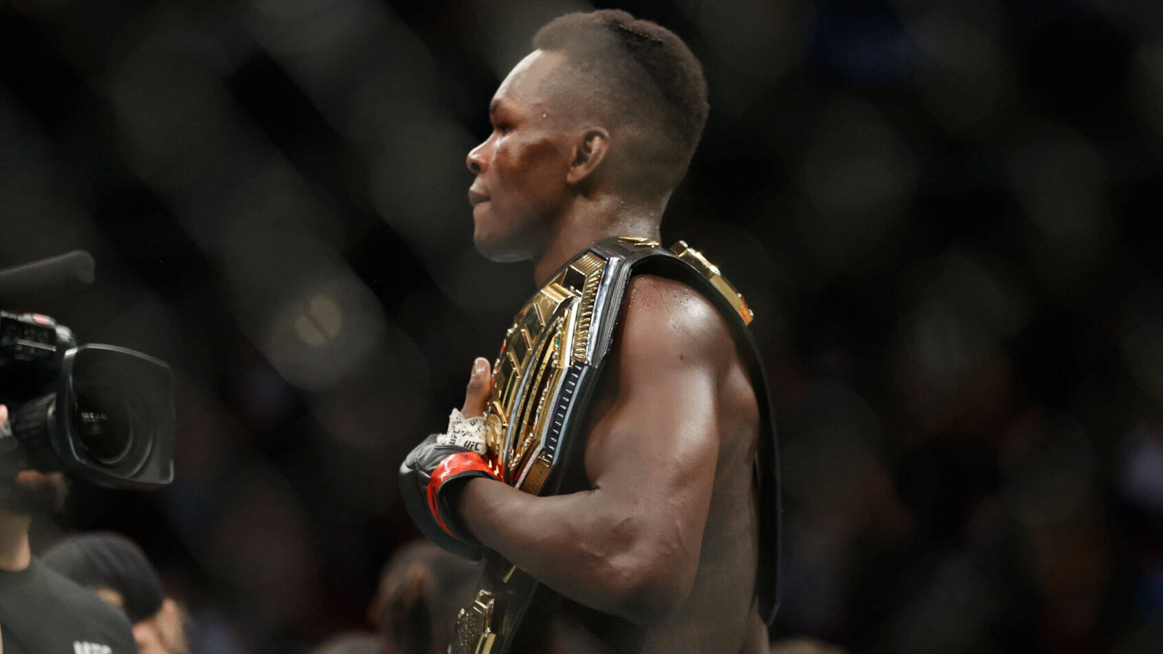 UFC 276 main event fighter Israel Adesanya.