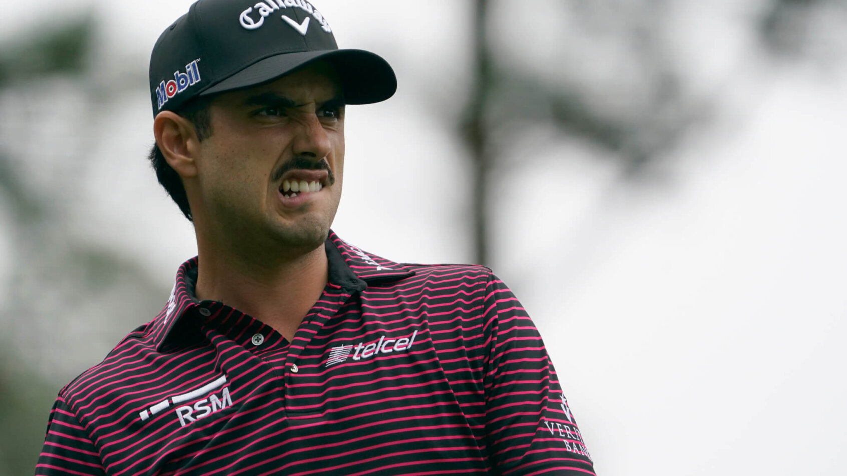 Abraham Ancer looking confused