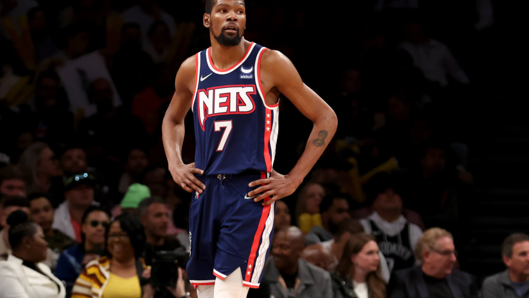 Brooklyn Nets star Kevin Durant.