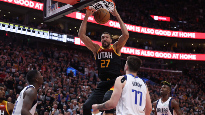 New Timberwolves C Rudy Gobert.