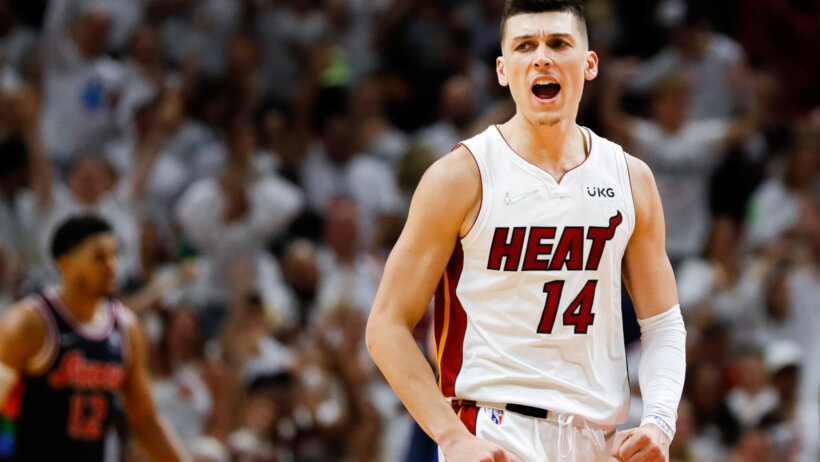 Tyler Herro pumped reaction