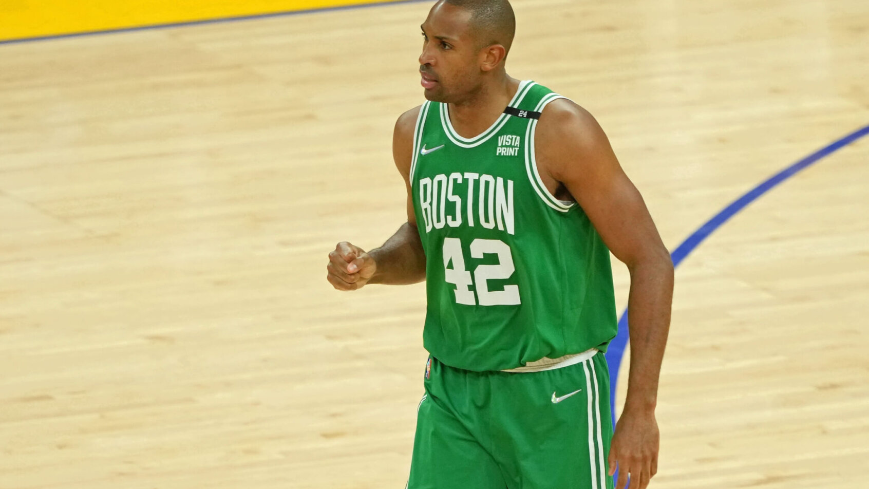 Al Horford fist pump