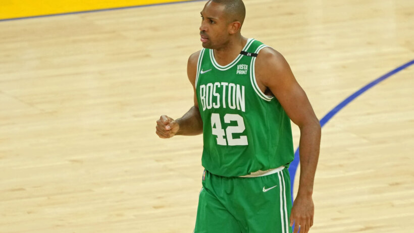 Al Horford fist pump